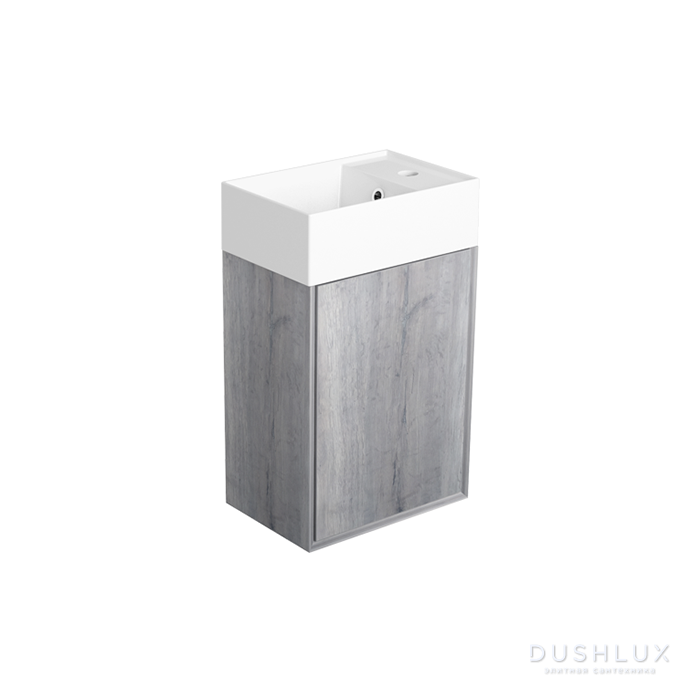 Фото Simas Agile Тумба подвесная 40x27xh51 см, для раковины AG40., 1 дверца, цвет: BARRIQUE