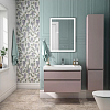 Kerama Marazzi Cubo Пенал 165см., подвесной, правый, цвет: мальва матовый