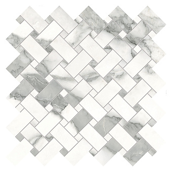 Emilceramica Tele DI Marmo Selection Керамогранит 30x30x0,95см, универсальная, глазурованный, цвет: Intreci Arabescato Corchia Lappato
