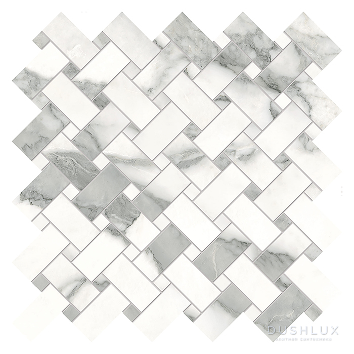 Фото Emilceramica Tele DI Marmo Selection Керамогранит 30x30x0,95см, универсальная, глазурованный, цвет: Intreci Arabescato Corchia Lappato