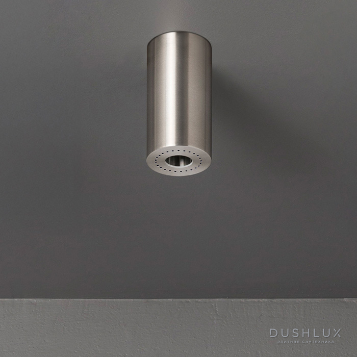 Фото CEA Design FREE IDEAS Верхний душ 10см, потолочный, хромотерапия, 1 режим, Rain jet, цвет: нержавеющая сталь