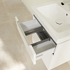 Villeroy&Boch Subway 2.0, Тумба подвесная под раковину, 1 контейнер для аксессуаров L, 2 выдвижных отделения, 53.7x59x42.3см.,