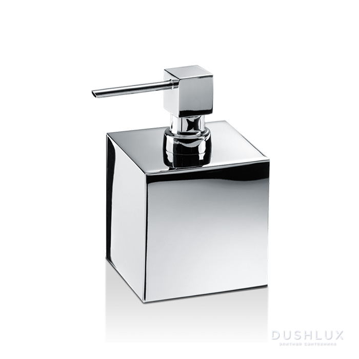 Фото Decor Walther Cube DW 475 Дозатор для мыла, настольный, цвет: хром
