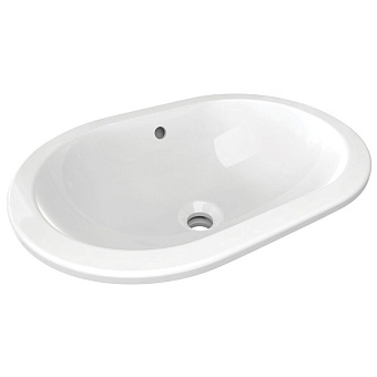 Ideal Standard Connect Раковина 55x38см., встраиваемая снизу, без отв., цвет: белый