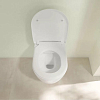 Villeroy&Boch Avento Сиденье с крышкой для унитаза, с микролифтом, нерж. сталь, цвет: альпийский белый