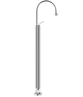 Gessi Goccia Напольный смеситель для раковины (без всраиваемой части), цвет: хром