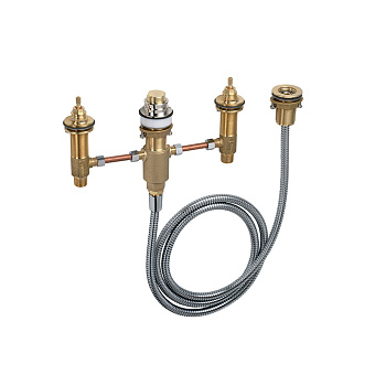 Hansgrohe Скрытая часть смесителя на край ванны на 4 отв.