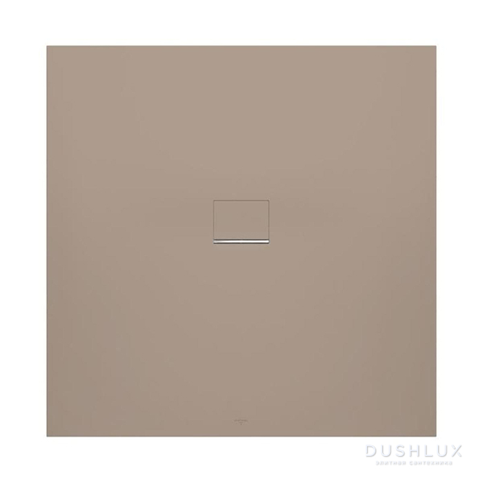 Фото Villeroy&Boch Squaro Infinity Душевой поддон 90х90х4см., Quaryl®, цвет: Brown