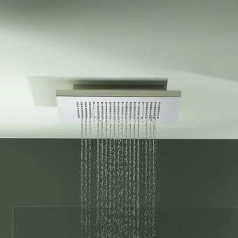 Dornbracht BIG RAIN Дождевая панель, монтаж на потолке или скрытый монтажа, цвет: нержавеющая сталь