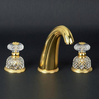 Cristal et Bronze Millesime Dome Смесители для ванны, цвет: золото 24 к