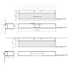 Decor Walther Box 40 Светильник настенный 40x10x5см, 2x R7S 78mm max. 100W, цвет: хром