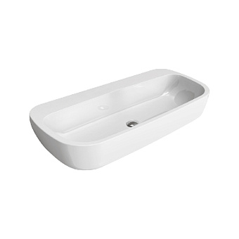 Flaminia Mono Раковина 100x48x18.5 см, без отв., подвесная, цвет: белый