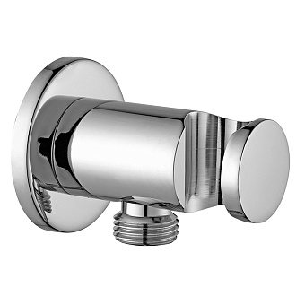 Paffoni Подключение воды, настенное, 1/2", цвет: хром