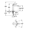 Grohe Euroeco Special Смеситель для раковины, на 1 отв., излив: 21см., цвет: хром