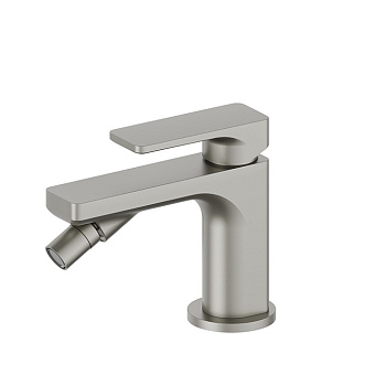 Newform B-Easy Смеситель для биде, 1 отв., с донным клапаном, цвет: titanium satin