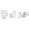 Villeroy&Boch O.novo Унитаз 36х54х35.6см., подвесной, DirectFlush, CeramicPlus, цвет: Pergamon