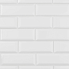 Devon&Devon Brick Керамическая плитка 22.5x7.5см, универсальная, цвет: white