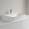 Villeroy&Boch Finion Раковина 60х47 см, 1 отв., с переливом, с антигрязевым покрытием CeramicPlus, цвет: белый