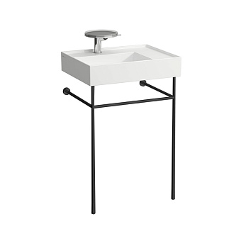 Laufen Kartell Консоль 53.5x44x79см, с раковиной на 1 отв,, цвет: черный матовый