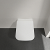 Villeroy&Boch Venticello Унитаз 33x37.5см., подвесной, безободковый, с гориз. выпуском, с сиденьем микролифт, цвет: альпийский белый