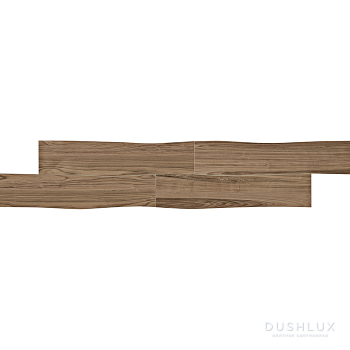Фото Lea Ceramiche Bio Select Керамогранит 25х120см, универсальный, неглазурованный, цвет: walnut cinnamon