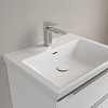 Villeroy&Boch Subway 3.0 Раковина 60х47х16.5см., 1 отв., подвесная, CeramicPlus, с переливом, цвет: белый камень