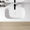Verona Style Shape S Тумба подвесная с раковиной 90x50см, 1 выдв. ящик, 1 открытая ниша, цвет: W11 Walnut (Орех)