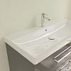 Villeroy&Boch Avento Раковина 100х47 см, 1 отв., с переливом, с антигрязевым покрытием CeramicPlus, цвет: белый