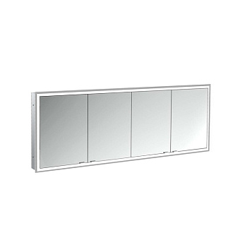 Emco Prime Зеркальный шкаф 180см., с подсветкой LED Facelift встраив. модель, 4-дверки, IP 20 зеркальная задняя стенка