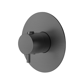 Newform X-Steel 316 Смеситель для душа, встраиваемый, термостатический, цвет: PVD Brushed gun metal