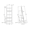 Decor Walther Basket Tab2 Лоток универсальный 30x16см, цвет: ротанг светлый