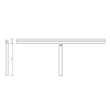 Decor Walther Easy XL Cкребок, цвет: хром