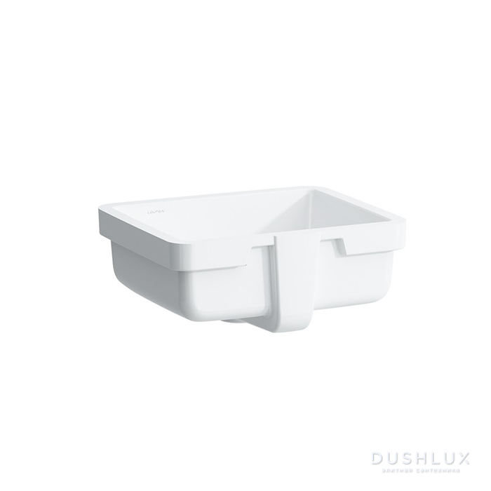 Фото Laufen Living Раковина 40х33.5х17 см, без отв., встраив снизу, цвет: белый