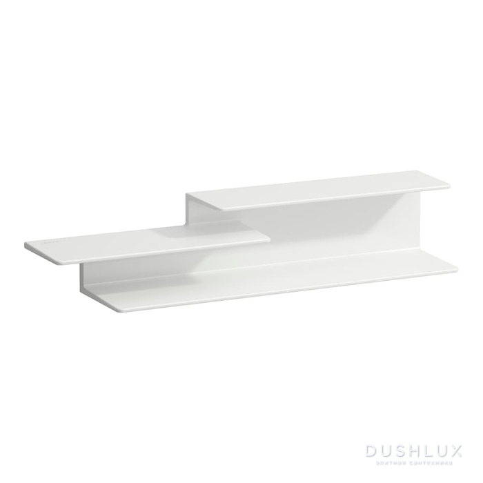 Фото Laufen Home collection Керамическая полочка 690x153x142 мм Etagere Lay, цвет: белый глянцевый