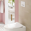 Villeroy & Boch ViConnect, Кнопка смыва, размер 253 x 145 x 20 mm, цвет: белый