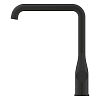 Grohe Essence Смеситель для кухни, высокий, 1 отв., без донного клапана, цвет: фантомный чёрный