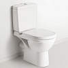 Villeroy&Boch O.novo Унитаз 39x80x63см., напольный, безободковый, с гориз. выпуском, цвет: альпийский белый