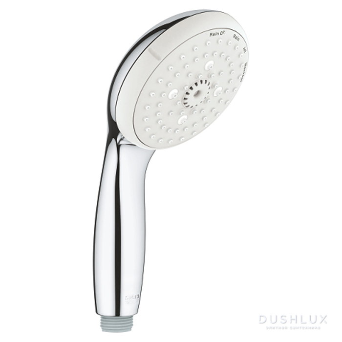 Фото Grohe Tempesta 100 Ручной душ, 4 вида струй, цвет: хром
