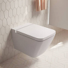 Villeroy & Boch Finion, Унитаз подвесной, размер 37.5x56см, с антигрязевым покрытием CeramicPlus, цвет: белый