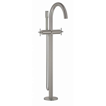 Grohe Atrio New  Внешняя часть смесителя для ванны, свободностоящий, цвет: сталь