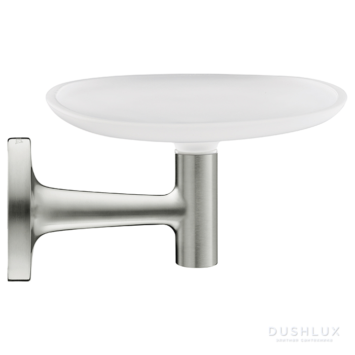 Фото Duravit Starck T Мыльница, подвесная, цвет: Stainless steel Brushed