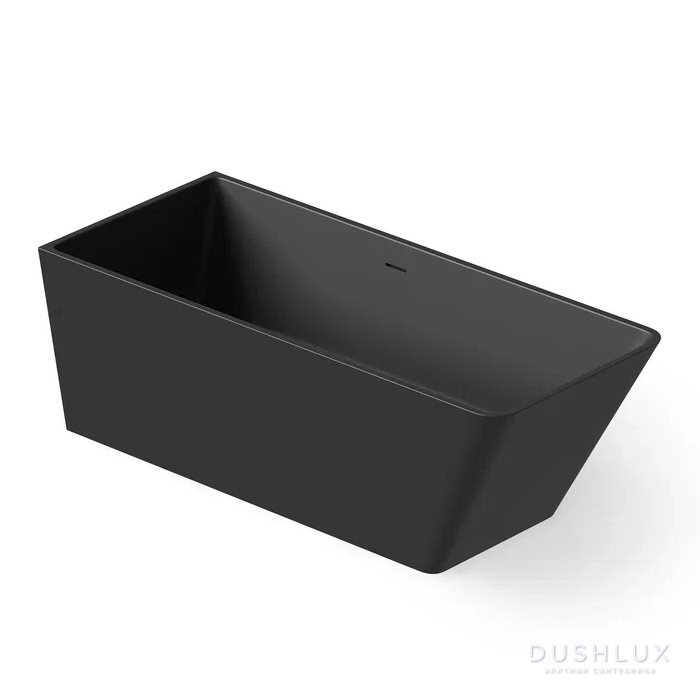 Фото Dea Design Soul Ванна 170x73x60см., отдельностоящая, Solid Surface, цвет: Black №16