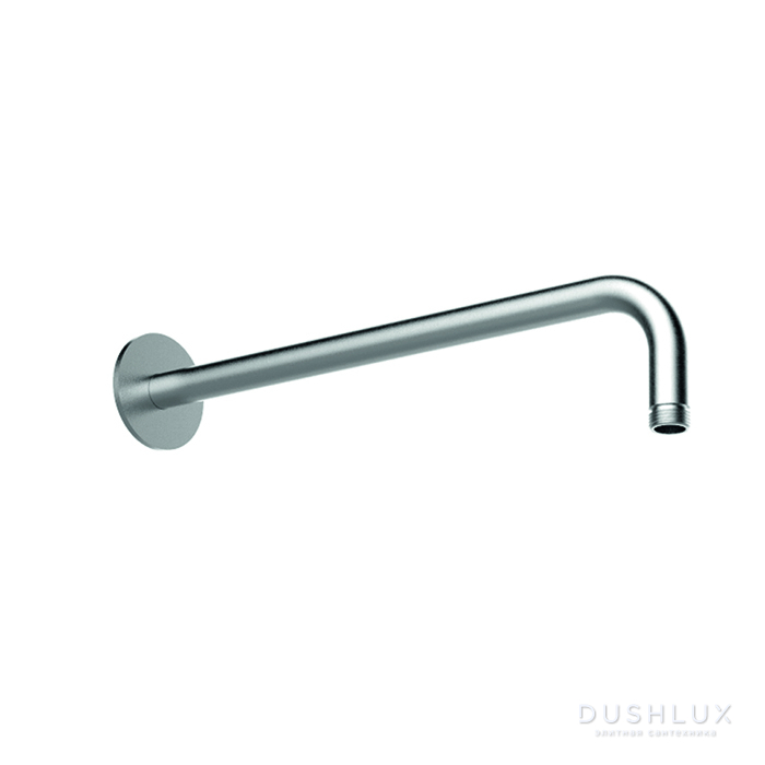 Фото Almar 316 Stainless Steel Кронштейн для верхнего душа, потолочный, 35 см с круглым отражателем, цвет: нержавеющая сталь брашированная AISI 316