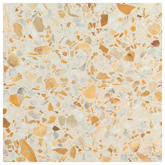 Фото Grandinetti Gra Venezia Агломератная плитка 40x40см, универсальная, цвет: 203 giallo siena