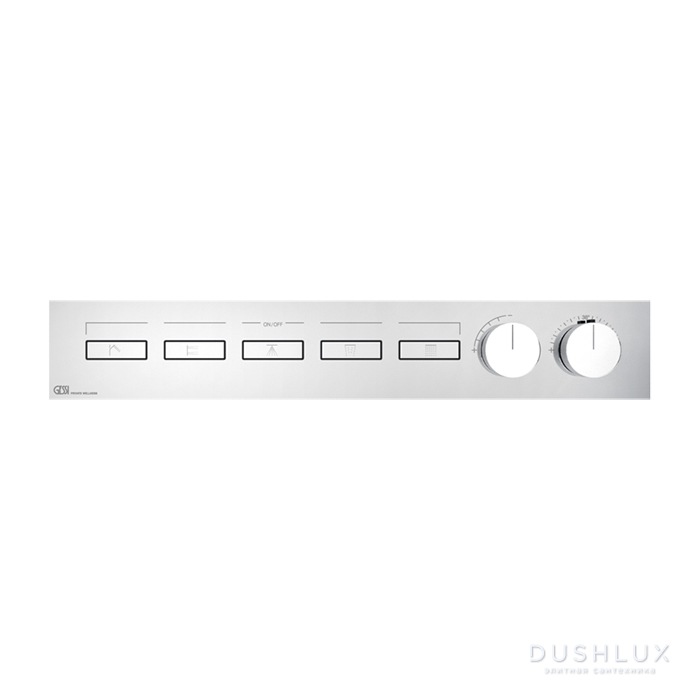 Фото Gessi Hi-Fi Термостат для душа, с включением до 5 источников одновременно, цвет: хром
