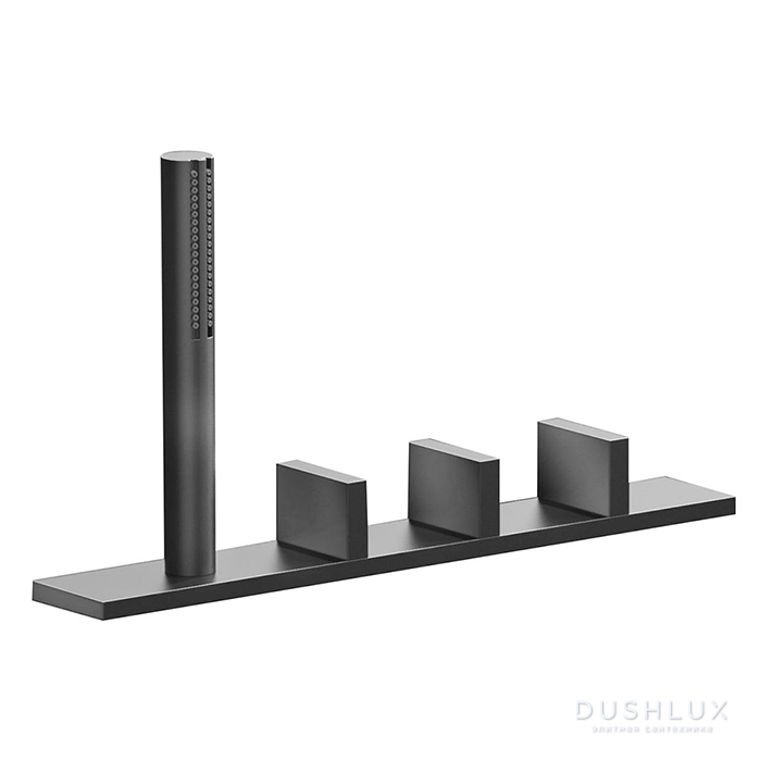 Fantini AK/25 Смеситель для ванны, набортный, 4 отв., без излива, цвет ...