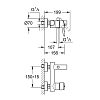 Grohe Concetto new, Смеситель для ванны, цвет: хром