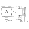 Almar Mist Body Jet Square Форсунка встраиваемая, цвет: High Brass Brushed PVD
