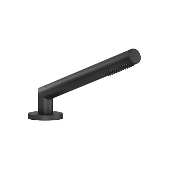 Dornbracht Meta Душевой гарнитур со шлангом, на 1 отв., на борт, цвет: чёрный матовый