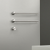 CEA Design EQUILIBRIO Полотенцесушитель 58см, электрический, 2 трубки, кнопка включения в комплекте, цвет: нержавеющая сталь